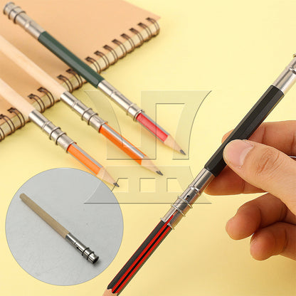 BQLZR 1pc Art Single Ended Pencil Extender Nature Color for Pencil
