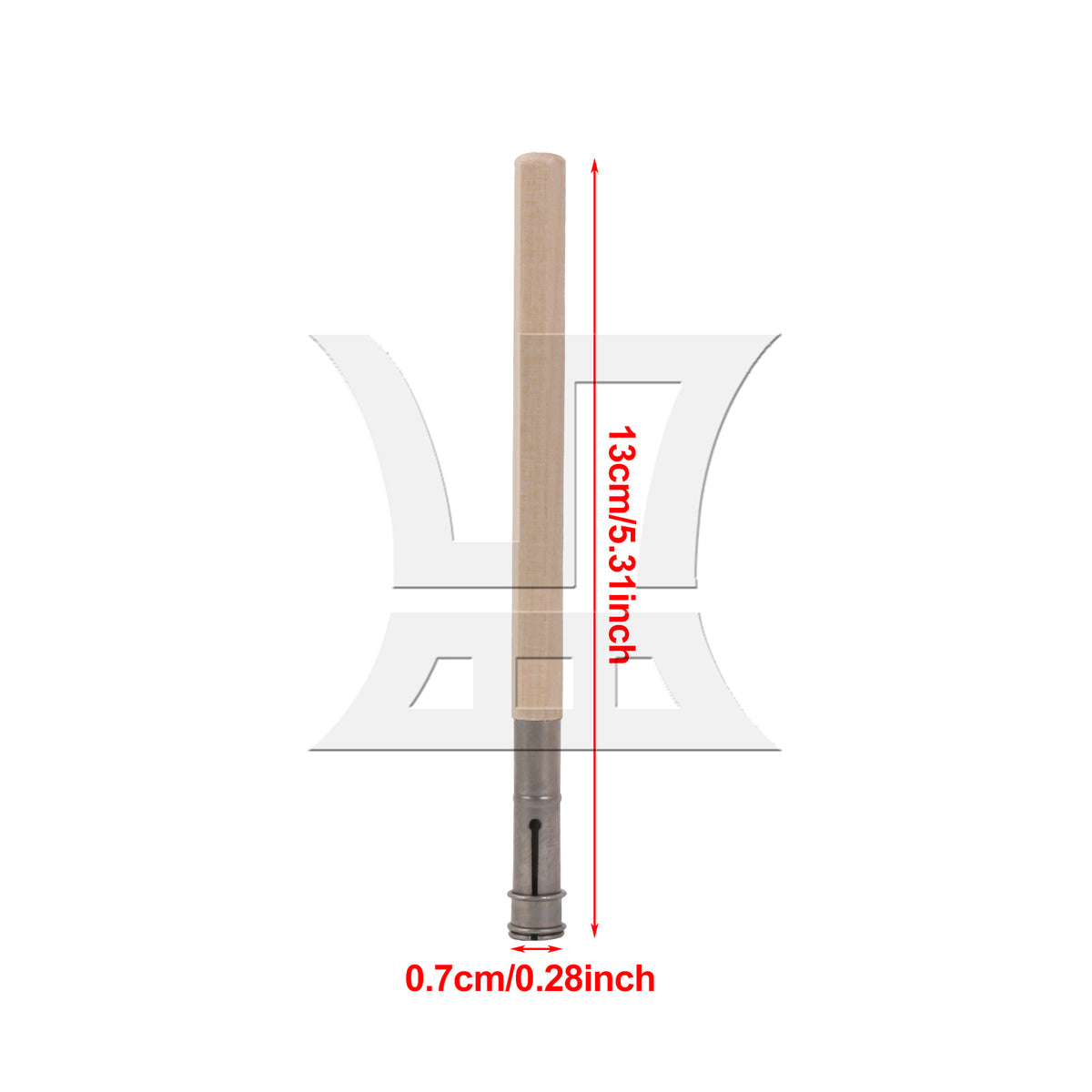 BQLZR 1pc Art Single Ended Pencil Extender Nature Color for Pencil