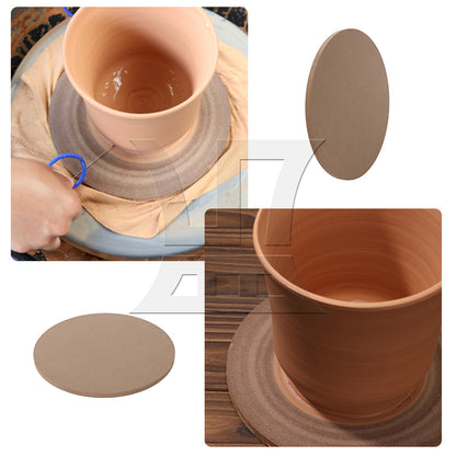 BQLZR 1pc Ceramic Drying Plate, 25cm Round, Suitable For Ceramic Production