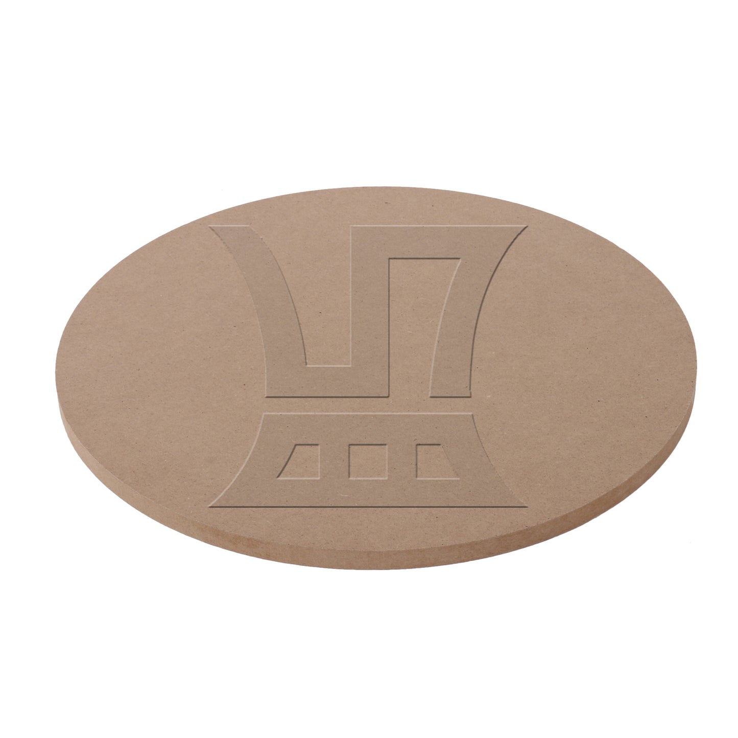 BQLZR 1pc Ceramic Drying Plate, 25cm Round, Suitable For Ceramic Production
