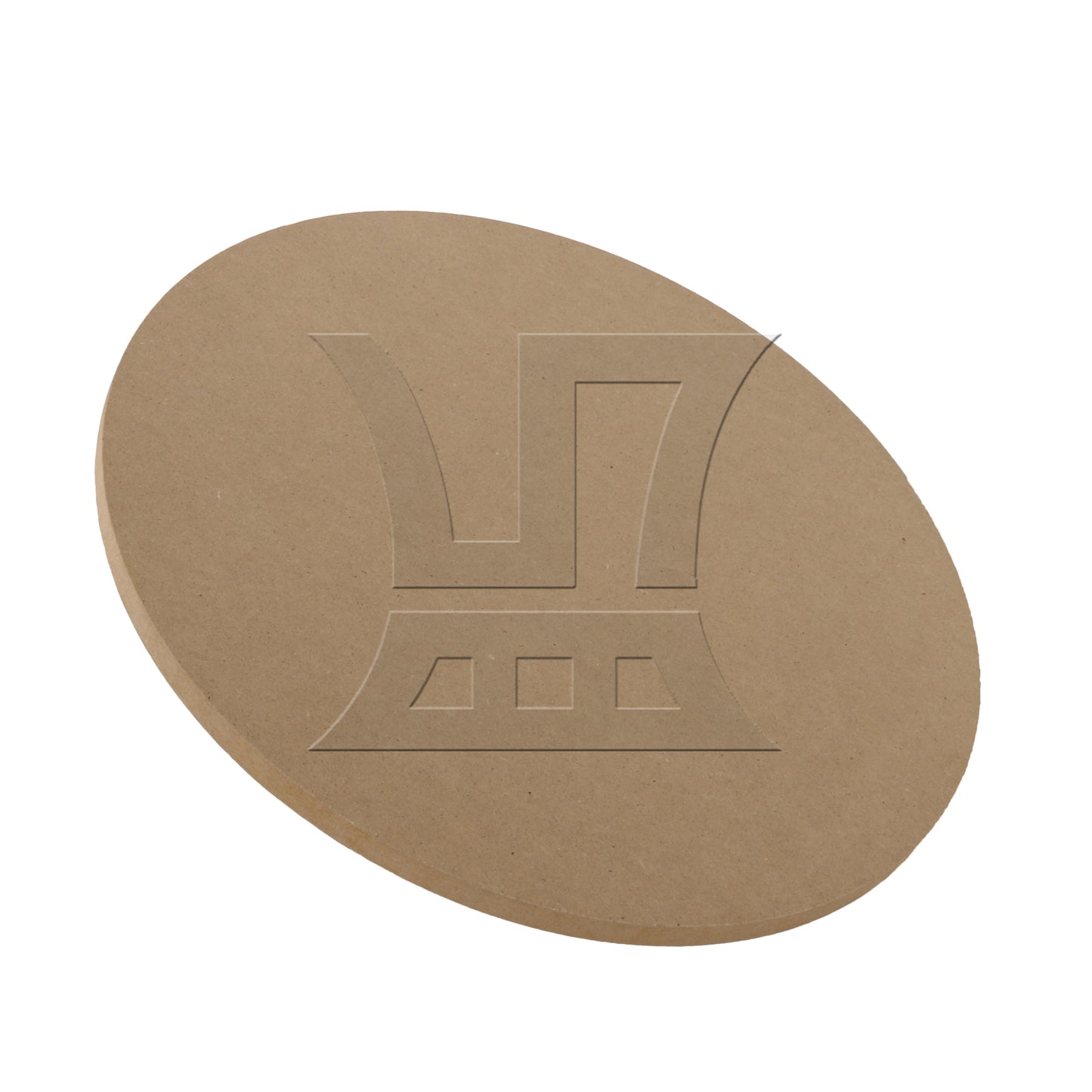 BQLZR 1pc Ceramic Drying Plate, 25cm Round, Suitable For Ceramic Production