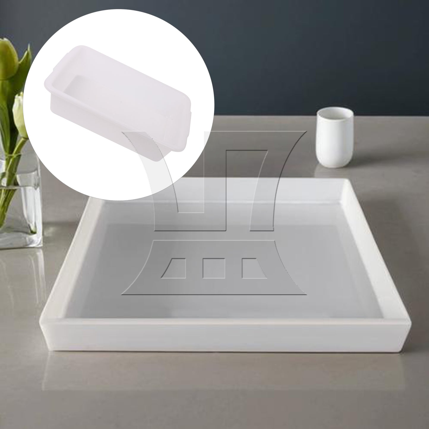 BQLZR 1pc Laboratory Tray, Suitable for Scientific Research