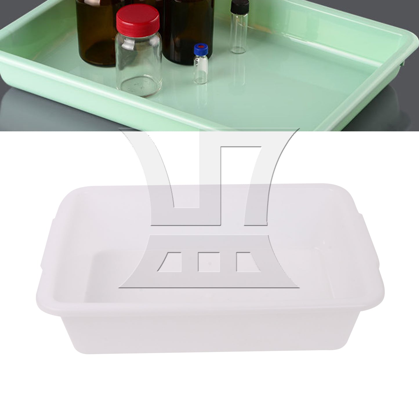 BQLZR 1pc Laboratory Tray, Suitable for Scientific Research
