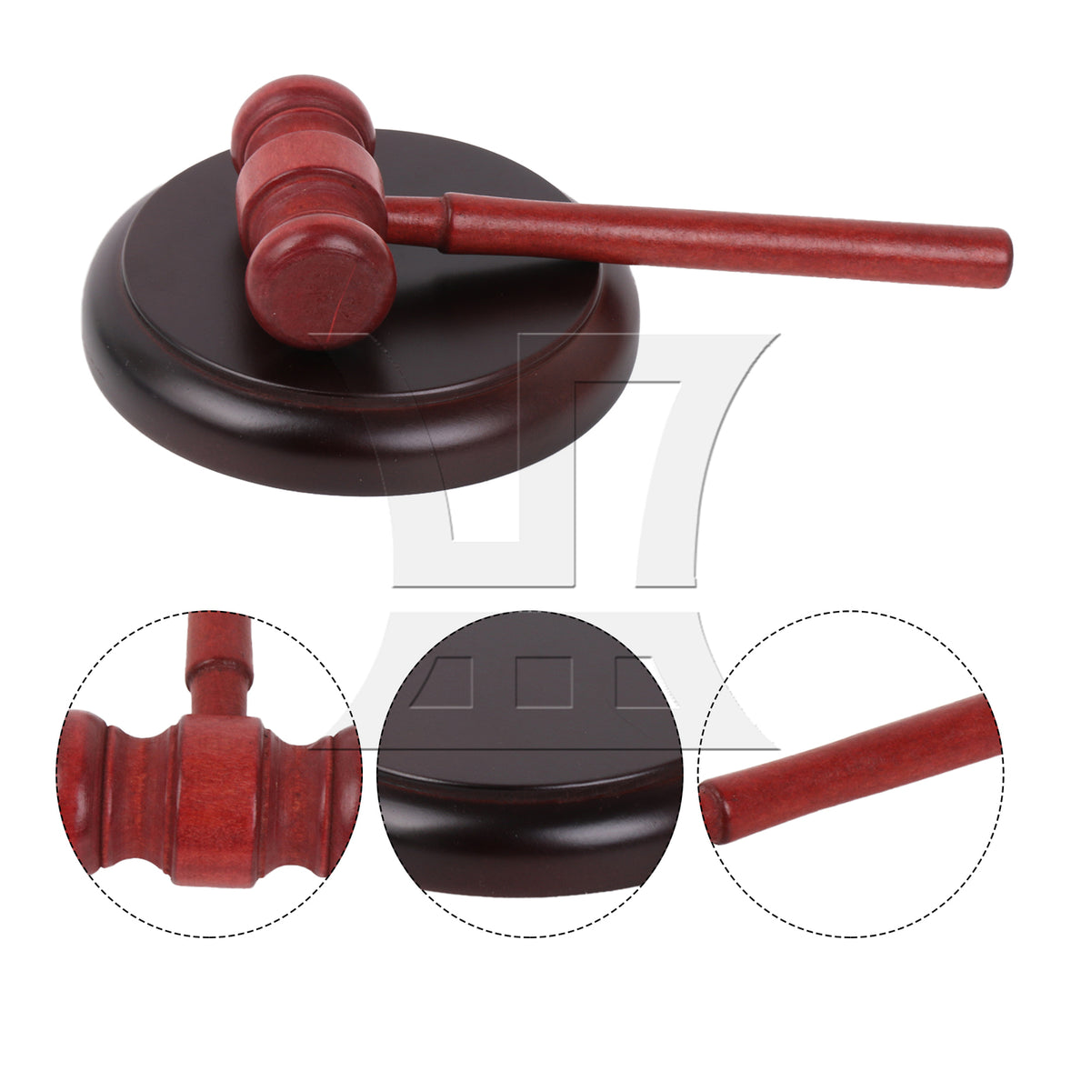 BQLZR 1pc Auction Hammer, Suitable for The Auction Industry
