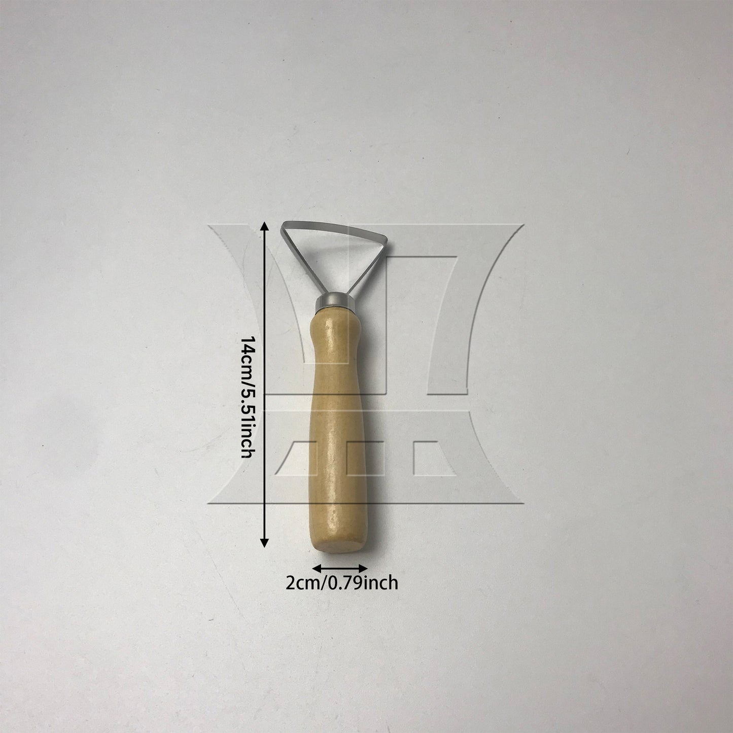BQLZR 1pc Clay Sculpting Tool Type 1 Traditional Handmade Ceramic Tools 14x2cm