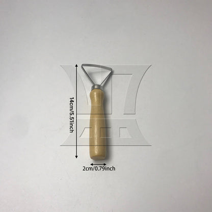BQLZR 1pc Clay Sculpting Tool Type 1 Traditional Handmade Ceramic Tools 14x2cm