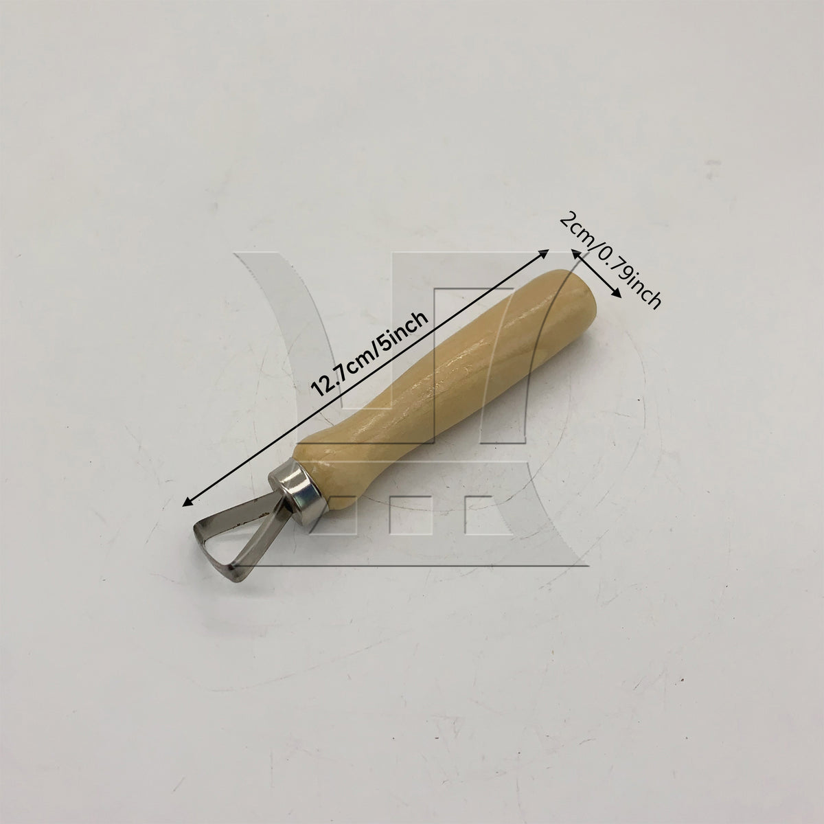 BQLZR 1pc Clay Tool No. 3 for Ceramic Details Processing 13.6x2cm