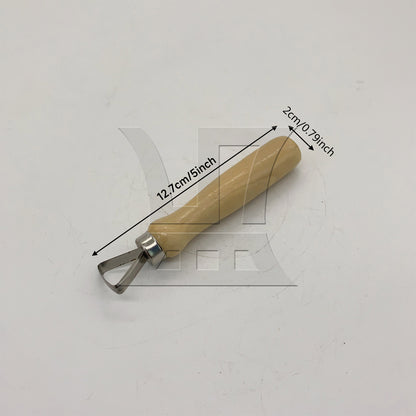 BQLZR 1pc Clay Tool No. 3 for Ceramic Details Processing 13.6x2cm