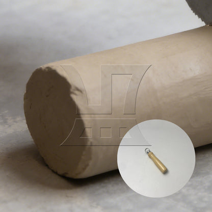 BQLZR 1pc Clay Sculpting Tool Type 6 Traditional Handmade Ceramic Tools 12.5x2.1cm