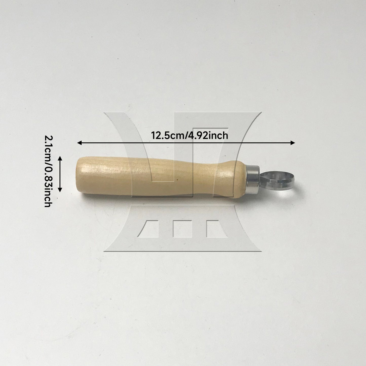 BQLZR 1pc Clay Sculpting Tool Type 6 Traditional Handmade Ceramic Tools 12.5x2.1cm