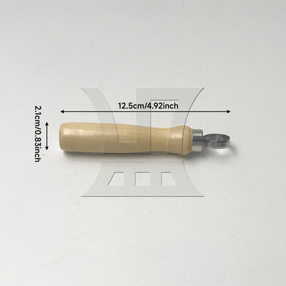 BQLZR 1pc Clay Sculpting Tool Type 6 Traditional Handmade Ceramic Tools 12.5x2.1cm
