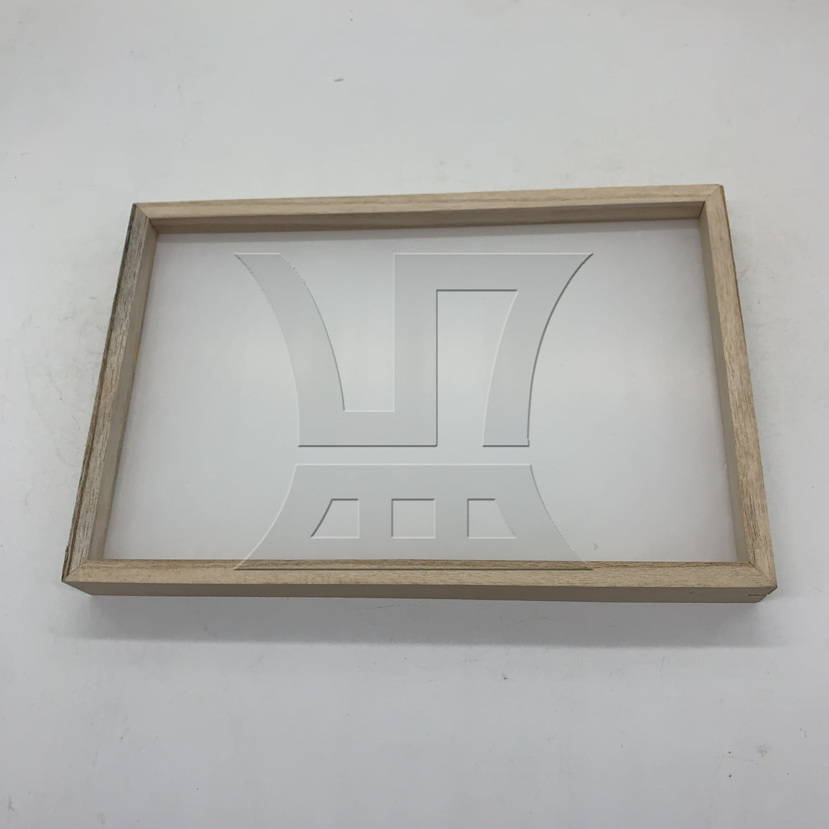 BQLZR 1pc Square Glass Picture Frame 20x30cm for Handicraft