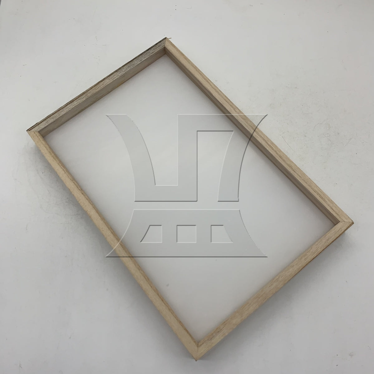 BQLZR 1pc Square Glass Picture Frame 20x30cm for Handicraft