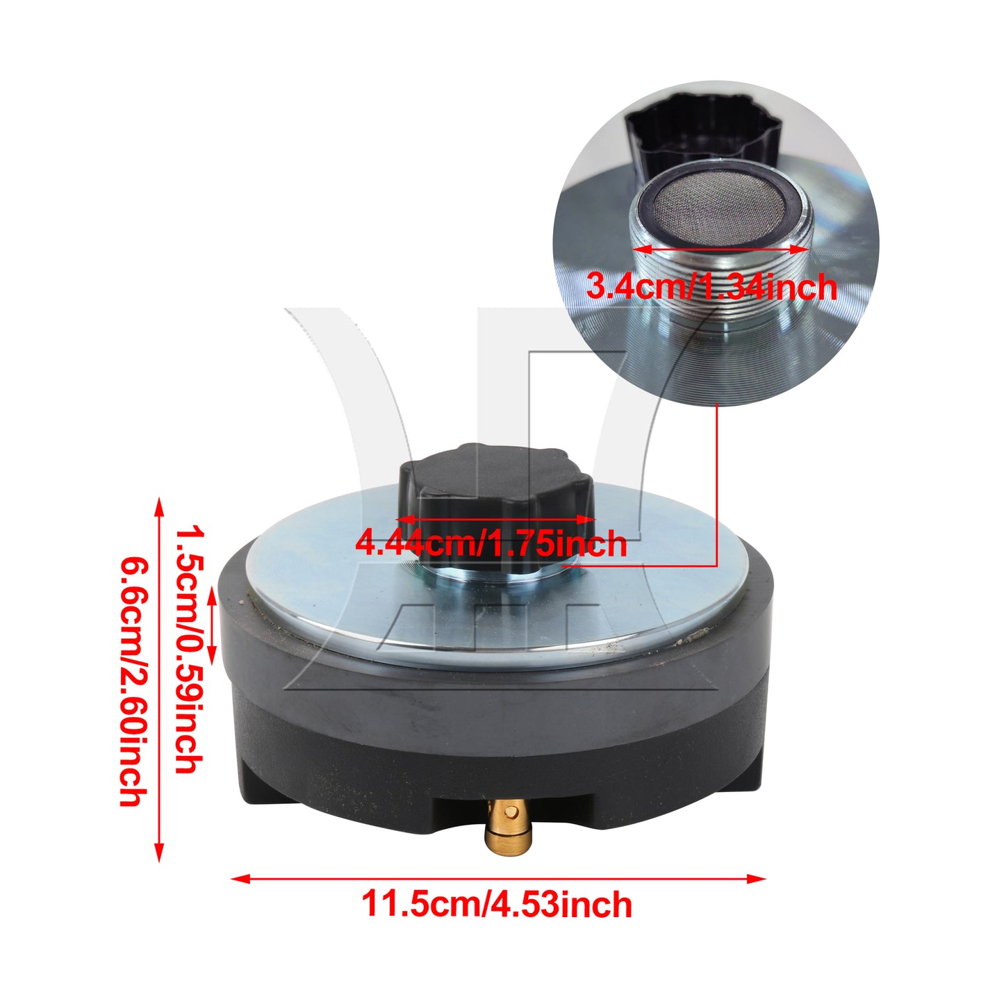 BQLZR 100 Watt 8 Ohms Audio Speaker Diaphragm Horn Driver for Music Lover 44.4 Cores