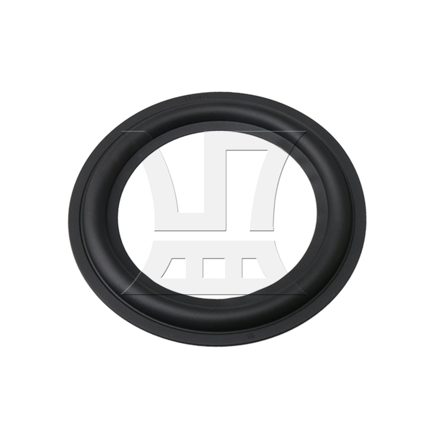 BQLZR 1pc Speaker Rubber Edge Folding Ring 156mm Subwoofer Speaker Repair Accessories