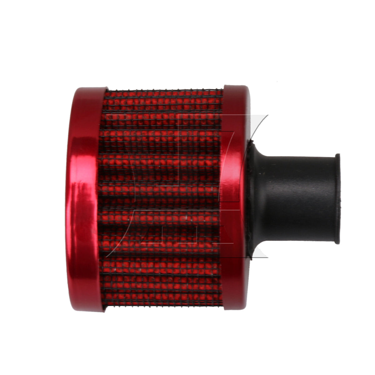 BQLZR 2x 13Mm Red Cone Mini Oil Air Intake Crankcase Vent Valve Cover Breather Filter