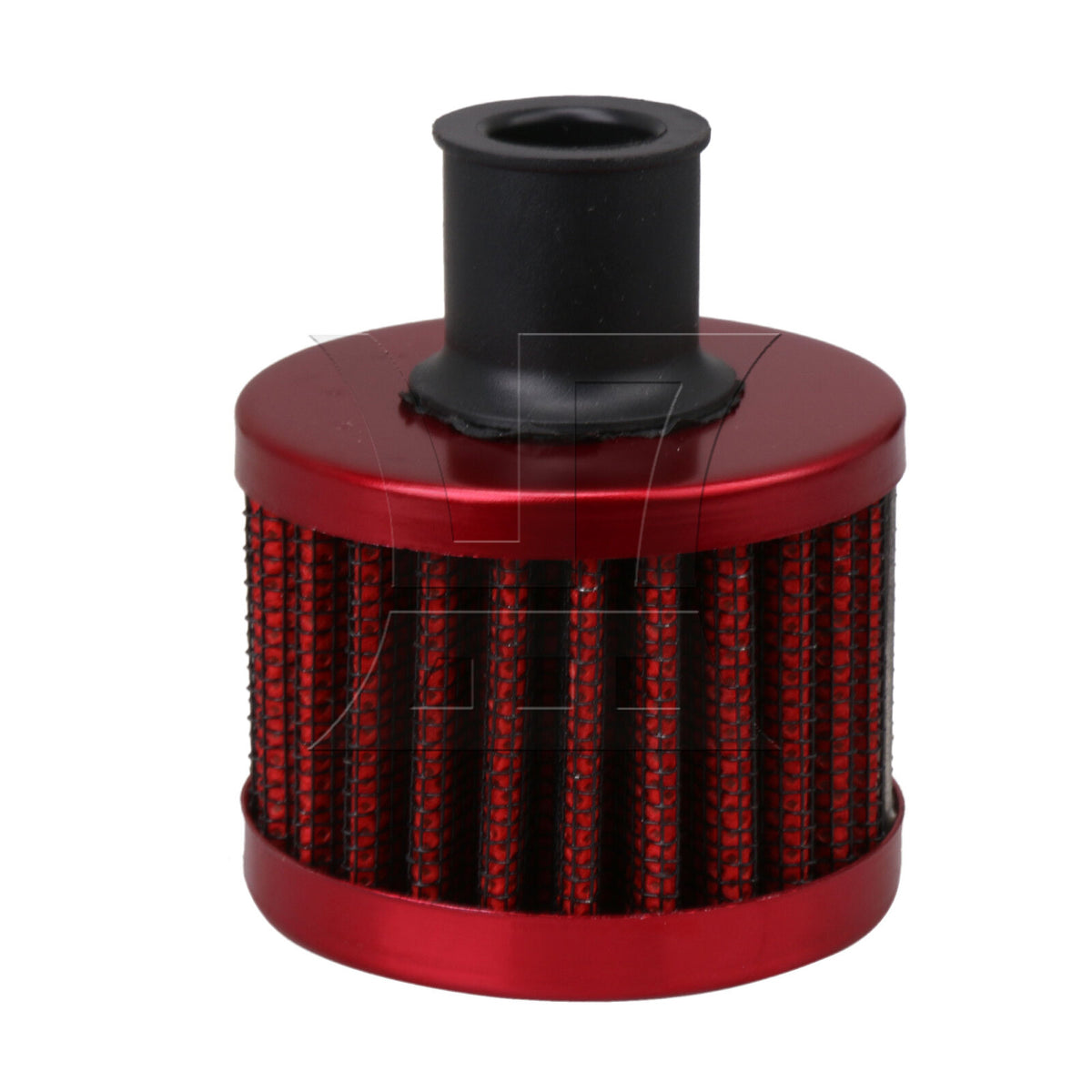 BQLZR 2x 13Mm Red Cone Mini Oil Air Intake Crankcase Vent Valve Cover Breather Filter