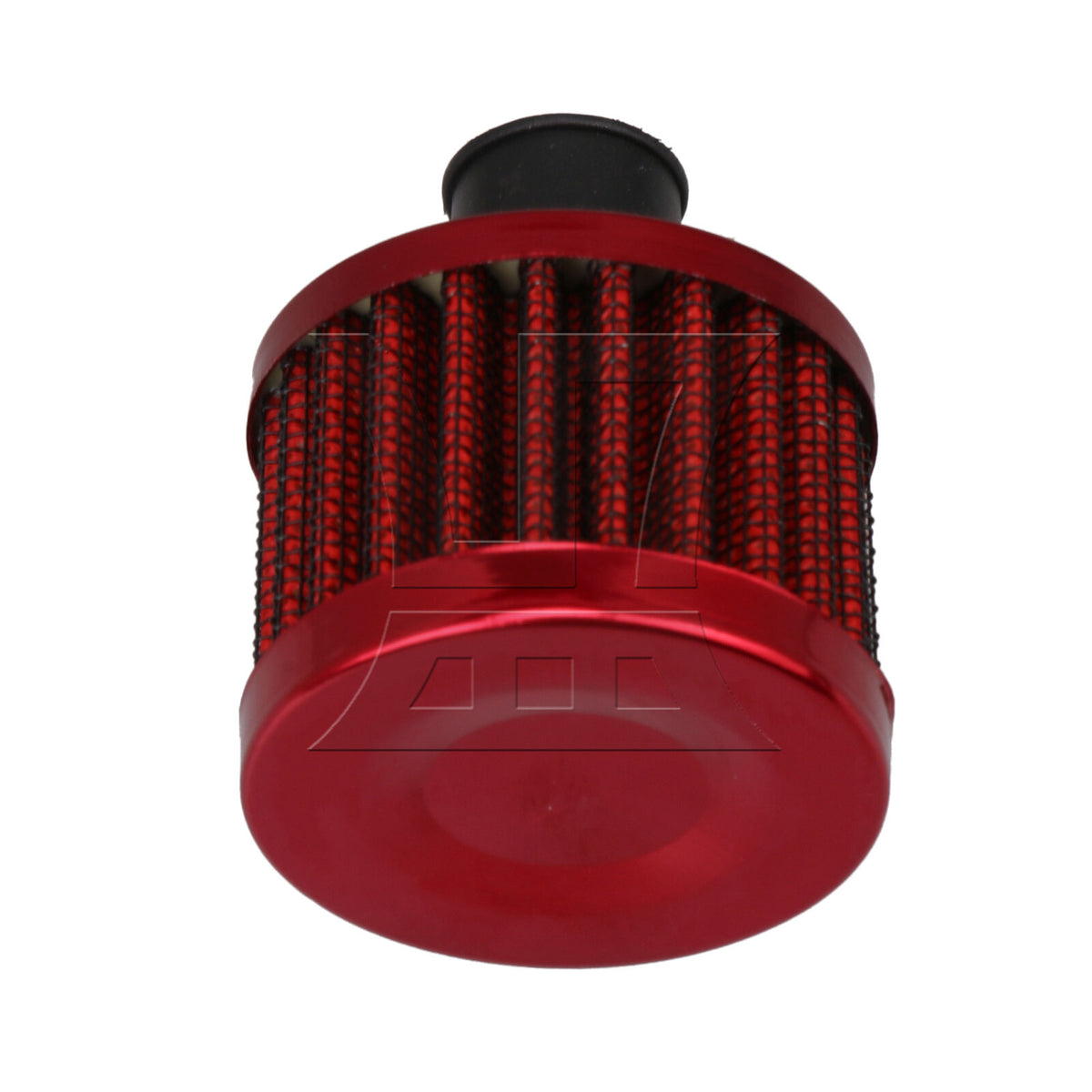 BQLZR 2x 13Mm Red Cone Mini Oil Air Intake Crankcase Vent Valve Cover Breather Filter