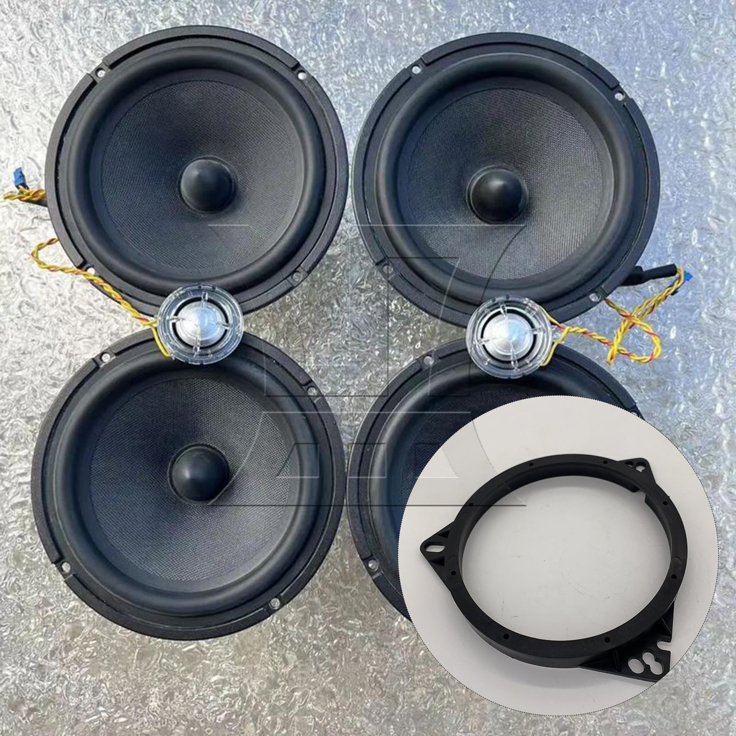 BQLZR 6.5" Car Auto Vehicle Speaker Adapter Mount 3/4" Depth Ring Adapter