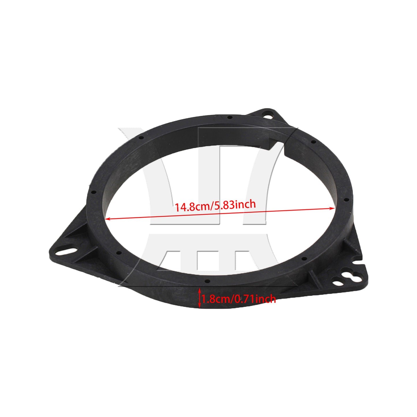 BQLZR 6.5" Car Auto Vehicle Speaker Adapter Mount 3/4" Depth Ring Adapter