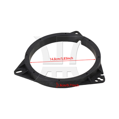BQLZR 6.5" Car Auto Vehicle Speaker Adapter Mount 3/4" Depth Ring Adapter