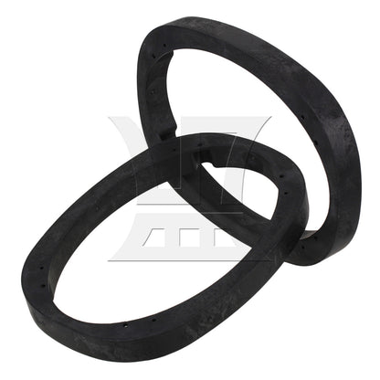 BQLZR 6" x 9" Solid Elliptical Speaker Spacer Adapter 1" Depth Bracket Holder