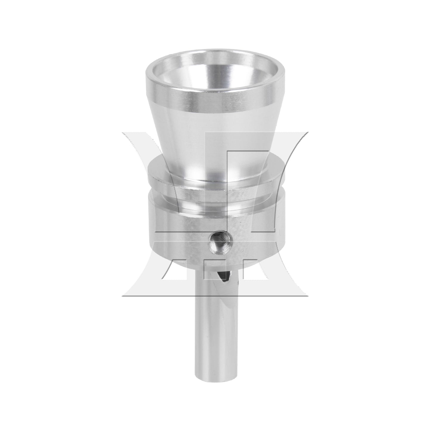 BQLZR Silver M Alum Turbo Sound Exhaust Silencer Pipe Whistle Blowoff Valve Simulator