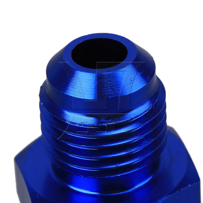 BQLZR Pipe Thread Fitting Adapter AN6 Male Flare to Male 1/4" NPT Aluminium Alloy