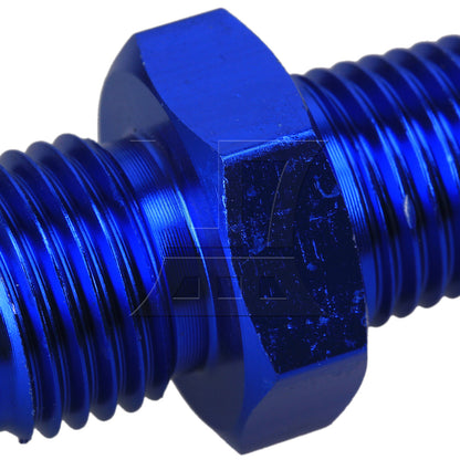 BQLZR Pipe Thread Fitting Adapter AN6 Male Flare to Male 1/4" NPT Aluminium Alloy