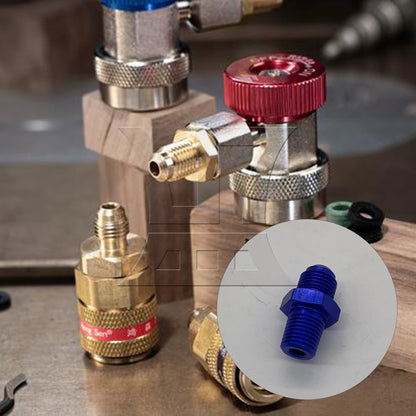 BQLZR Pipe Thread Fitting Adapter AN6 Male Flare to Male 1/4" NPT Aluminium Alloy