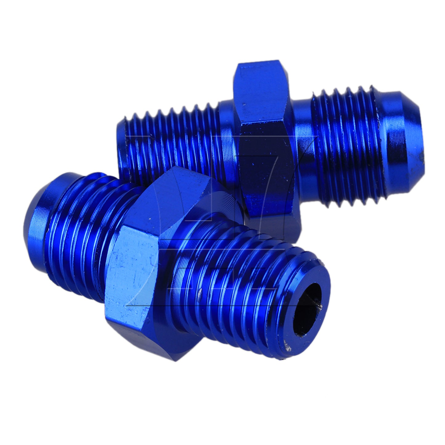 BQLZR Pipe Thread Fitting Adapter AN6 Male Flare to Male 1/4" NPT Aluminium Alloy
