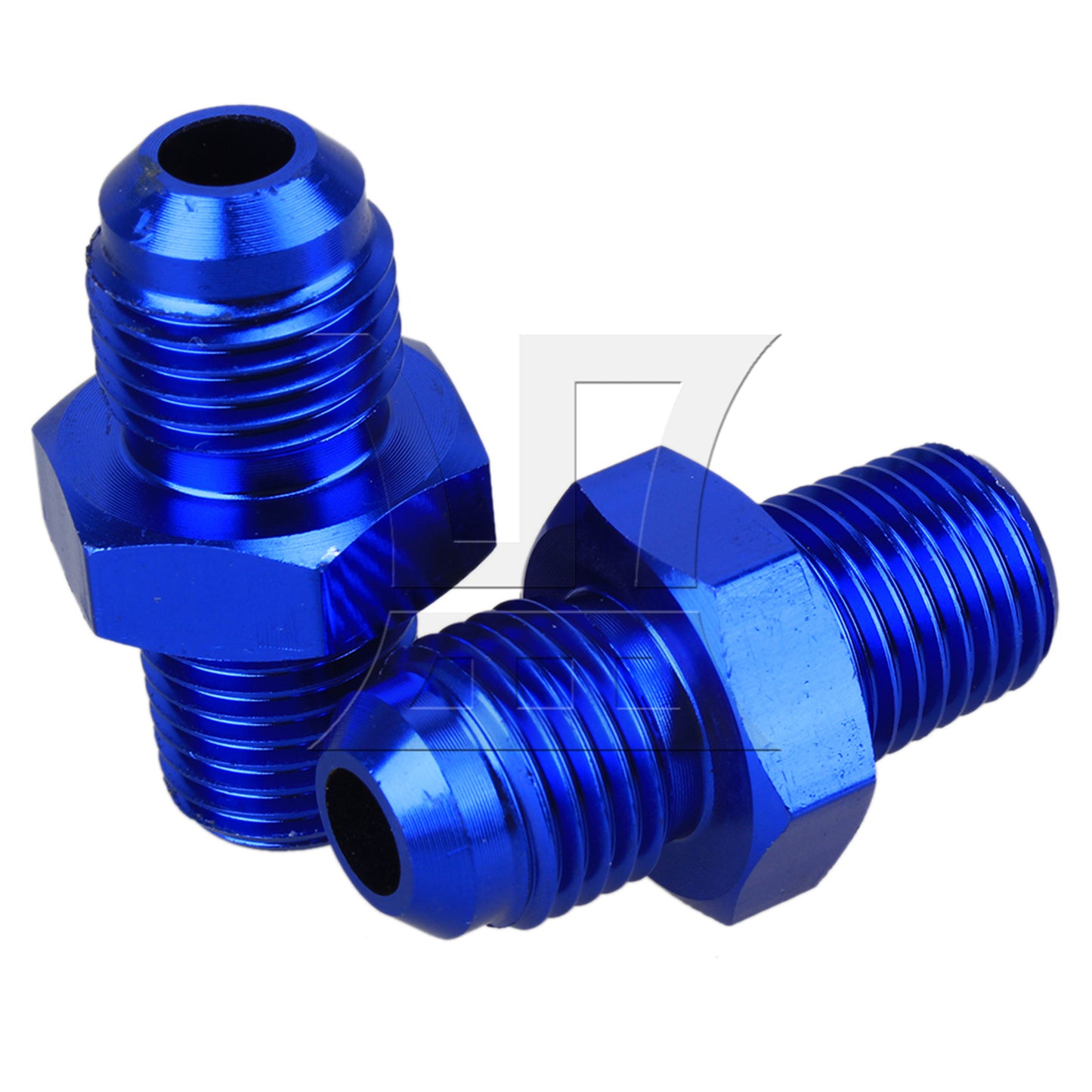 BQLZR Pipe Thread Fitting Adapter AN6 Male Flare to Male 1/4" NPT Aluminium Alloy