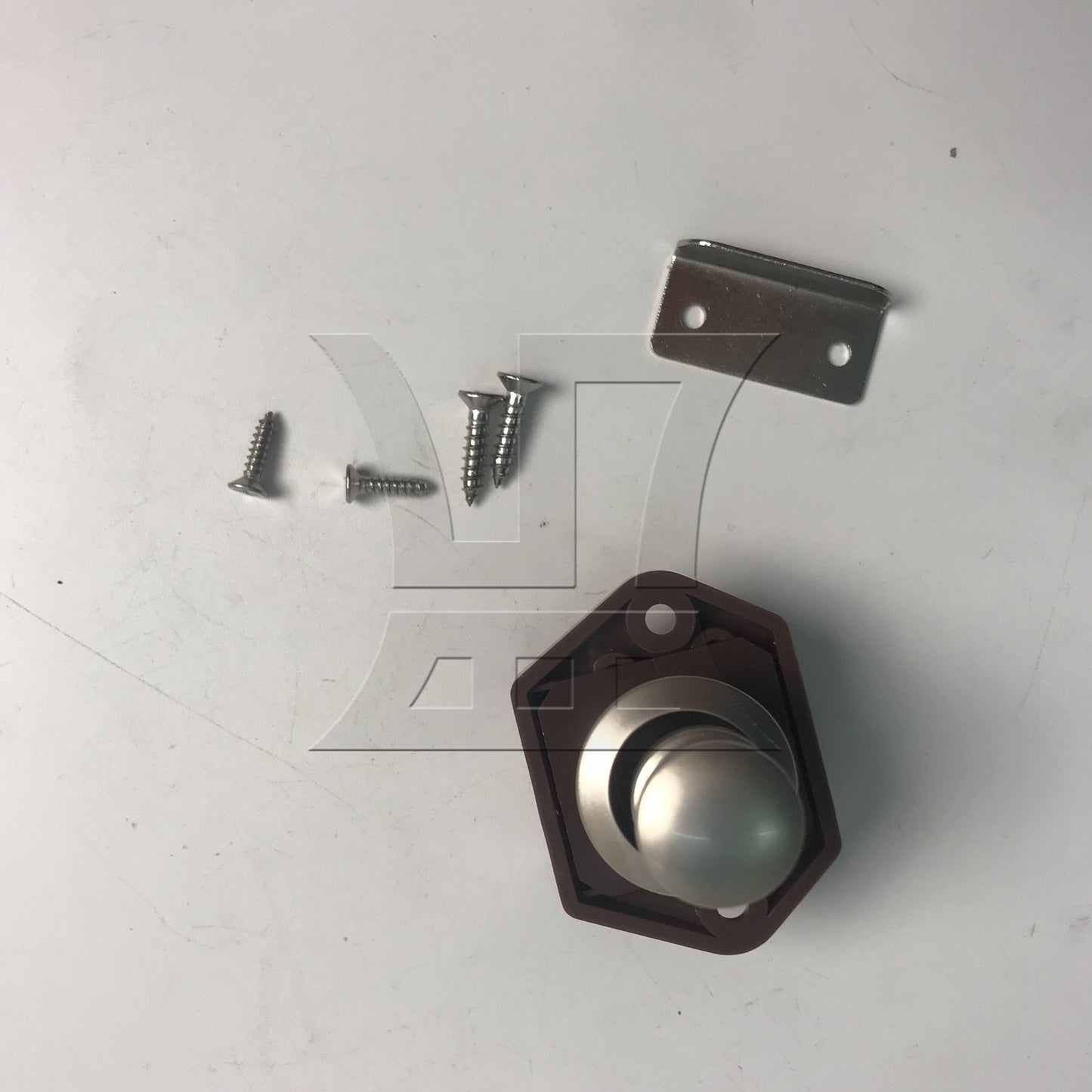 BQLZR Brown 3.5CM RV Cupboard Cabinet Door Push Button Keyless Lock Latch