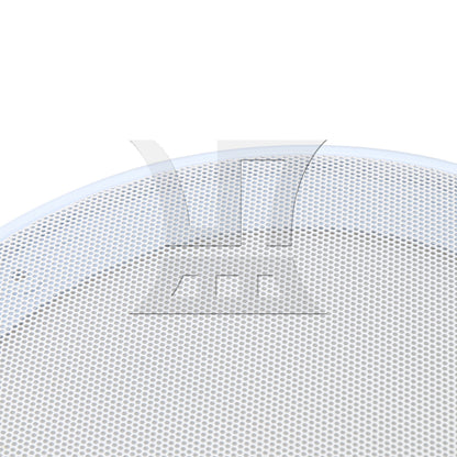 BQLZR 8" DIY Car Audio Speaker Cover Decorative Circle Metal Net Mesh Grille White