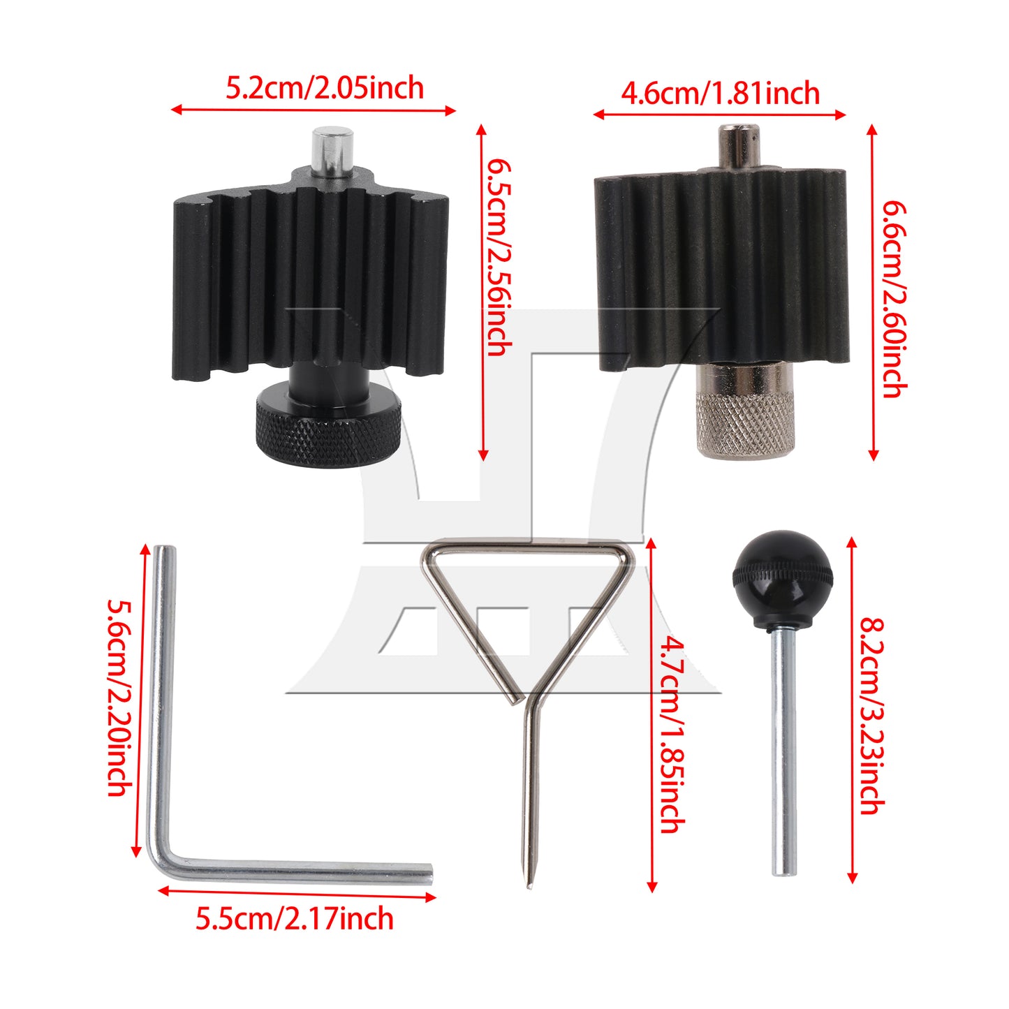 BQLZR 6 Pieces Engine Timing Belt Tensioner Tools Plastic & Metal Car Repair Parts