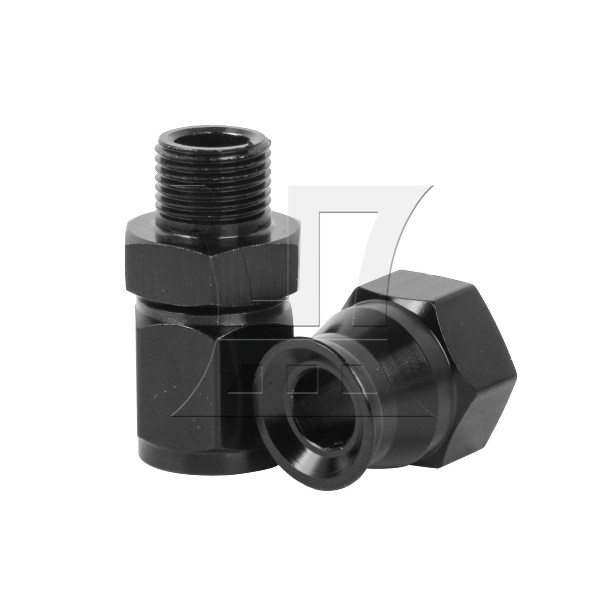 BQLZR Straight Air Gas Hose End Fitting Inner Diameter 5/16inch Replacement for AN6