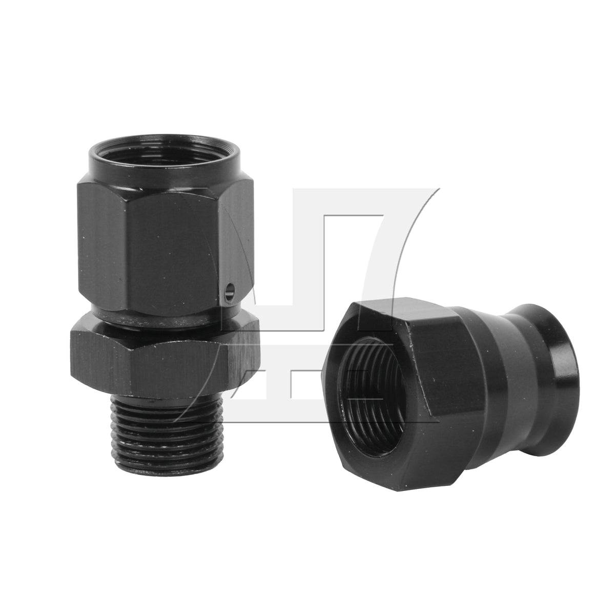 BQLZR Straight Air Gas Hose End Fitting Inner Diameter 5/16inch Replacement for AN6