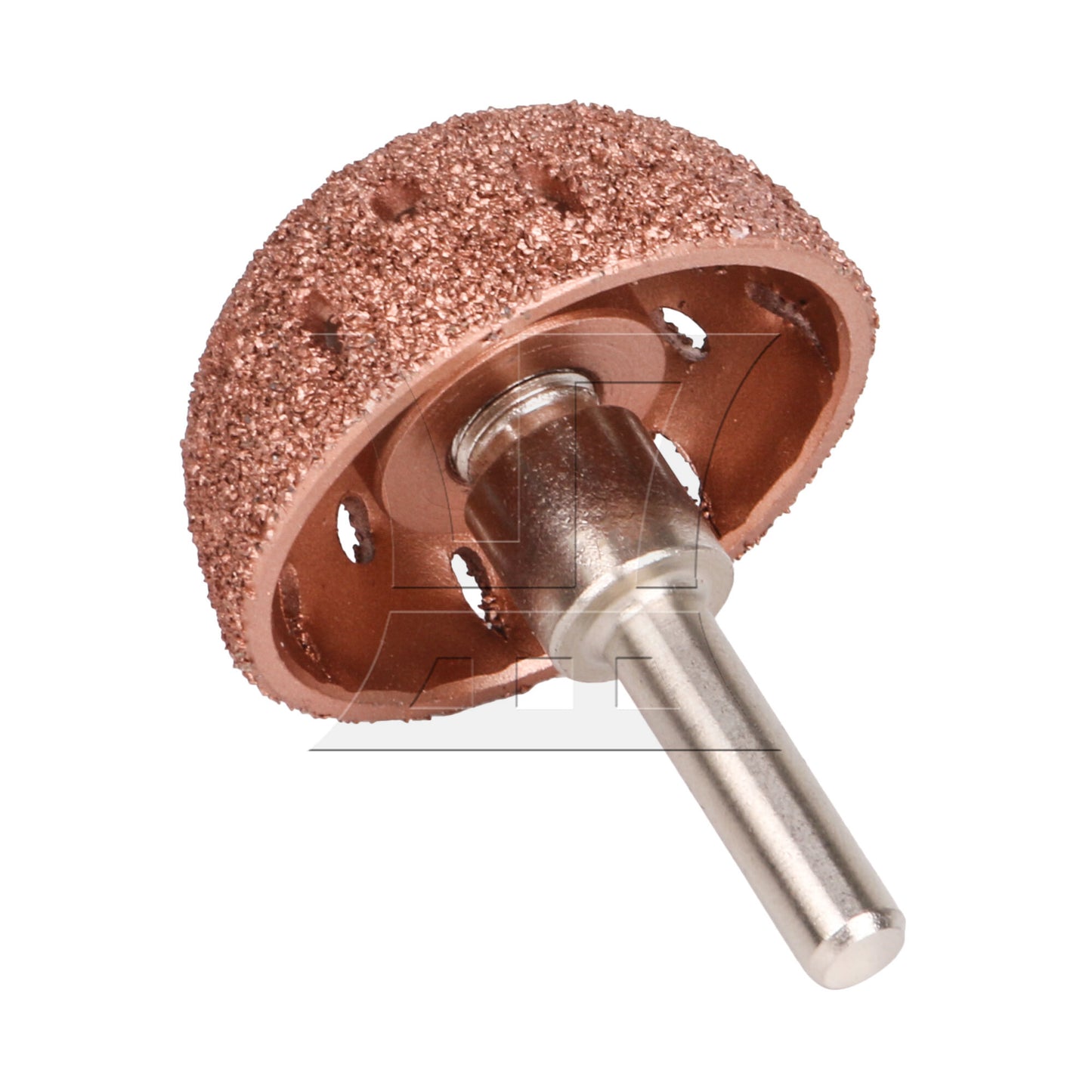 BQLZR Tire Repair Grinding Head Tungsten 70 Grid 1.57inch Diameter with Linking Rod