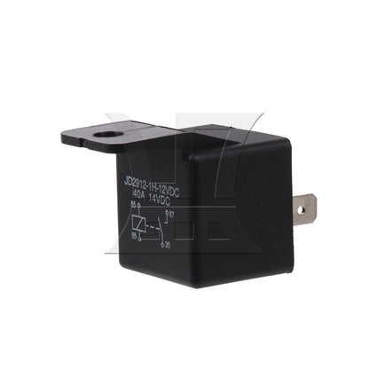 BQLZR 6 Pcs 12V 40A 4 Pin Automotive Motor Relay Plastic for Electric Cooling Fans