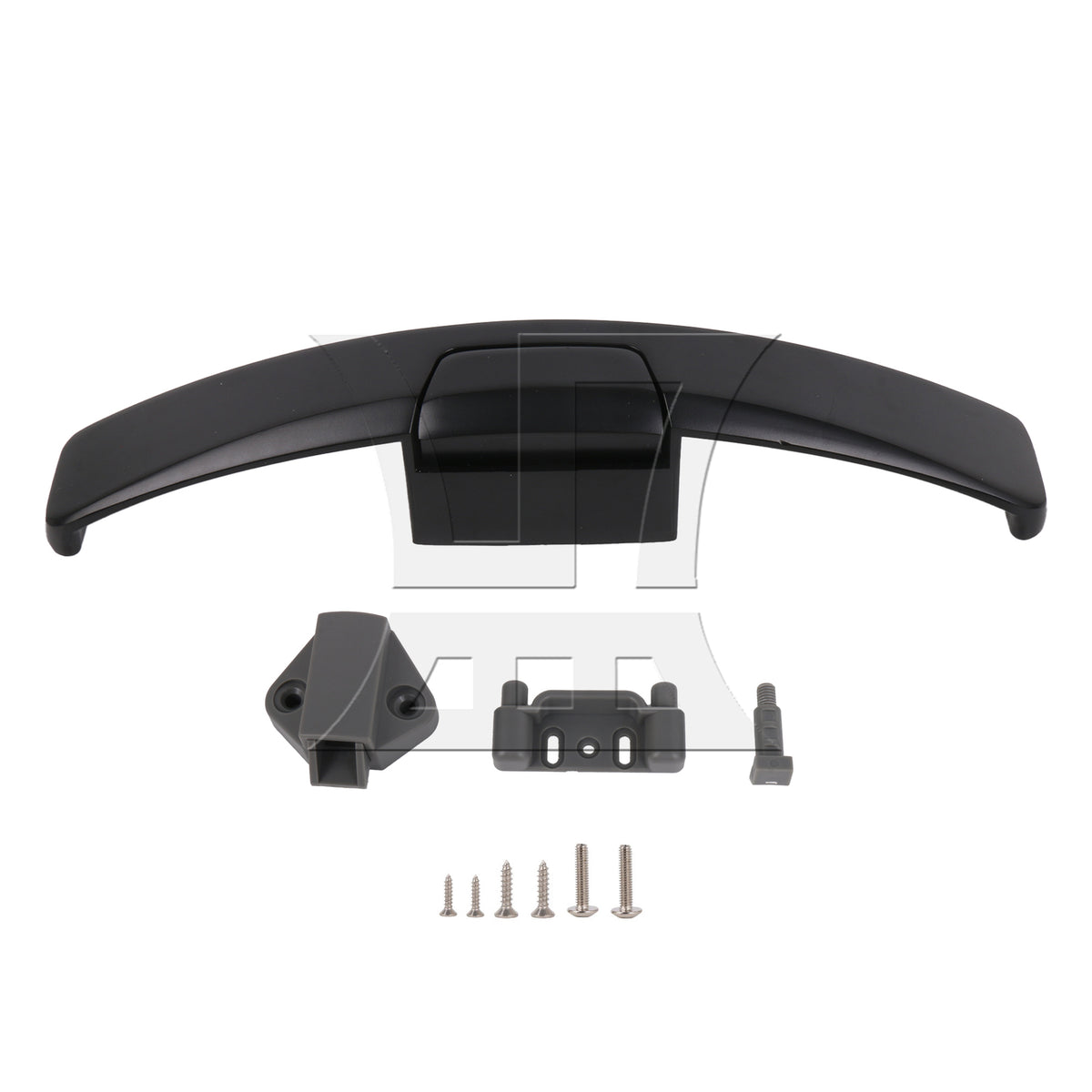 BQLZR 1pc RV Drawer Cabinet Door Curved Handle Lock Black for RV Drawer