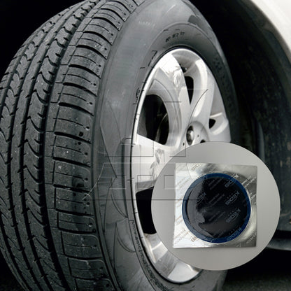 BQLZR 15pcs Small Radial Tire Patch 75mm Nature Rubber