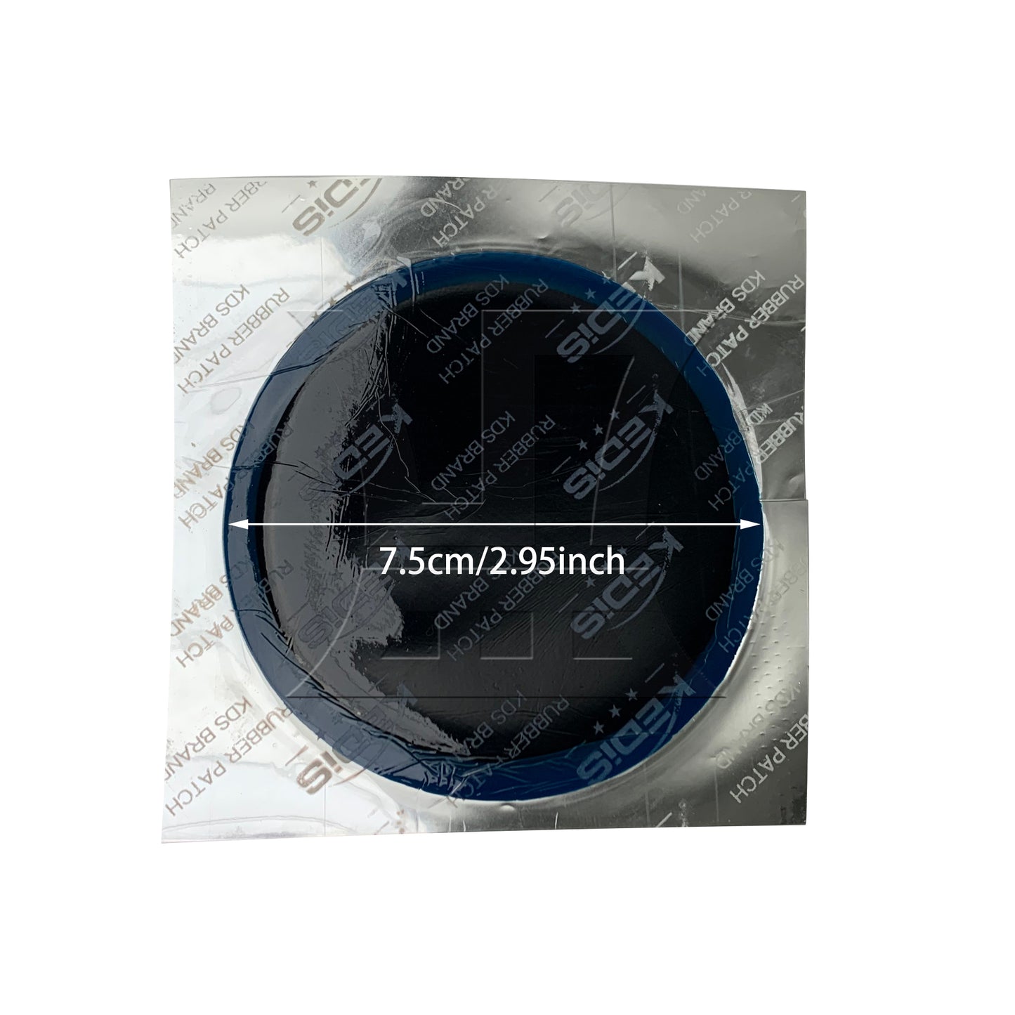 BQLZR 15pcs Small Radial Tire Patch 75mm Nature Rubber