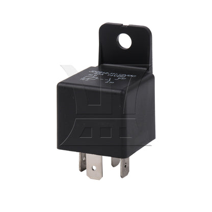 BQLZR 1pc Car Relay 4 Pin 12V40A Black for Black Car Taillights