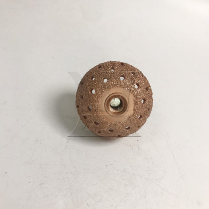 BQLZR 1PC 70 Grit High Speed Grinder Tire Buffer Wheel with Linking Rod for Tire Repair Tool 55mm