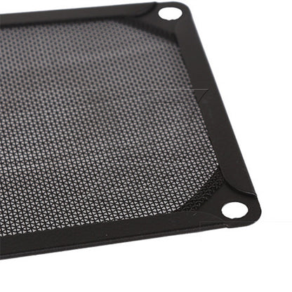 BQLZR Black 80 x 80mm PC Computer Chassis Fan Filter Mesh Metal Strainer