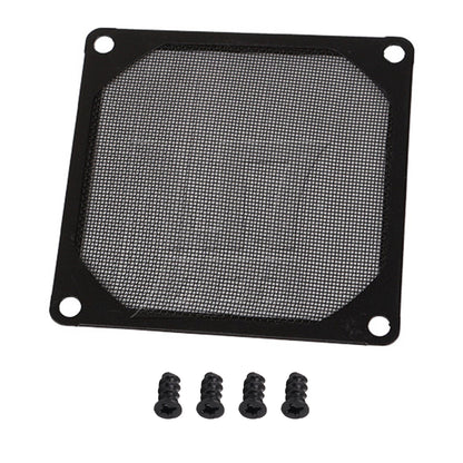 BQLZR Black 80 x 80mm PC Computer Chassis Fan Filter Mesh Metal Strainer