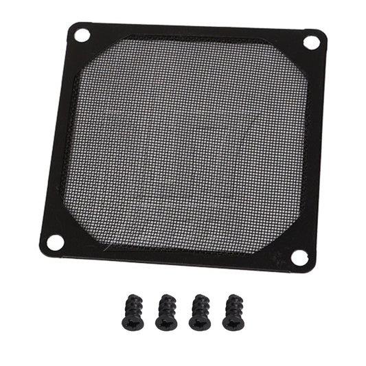BQLZR Black 80 x 80mm PC Computer Chassis Fan Filter Mesh Metal Strainer