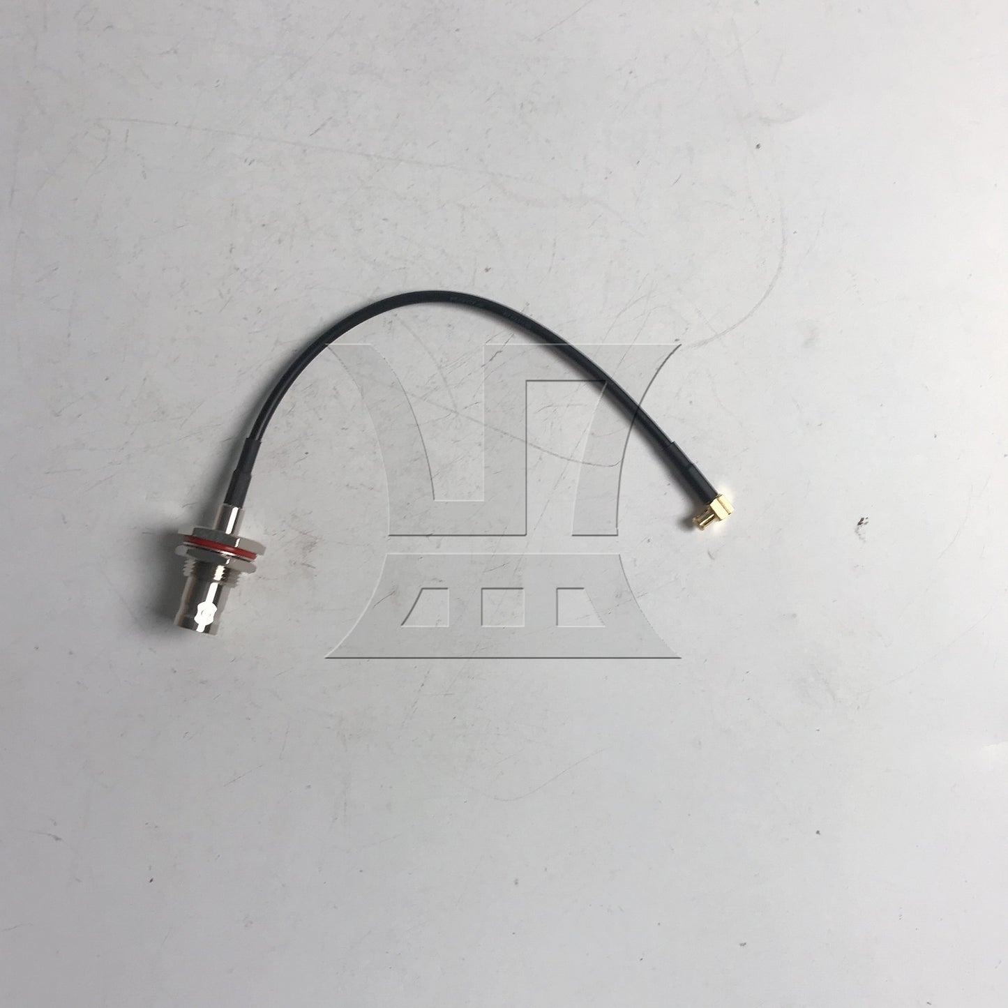 BQLZR 6" BNC Female to MCX Plug Male Right Angle Adapter RG174 Cable