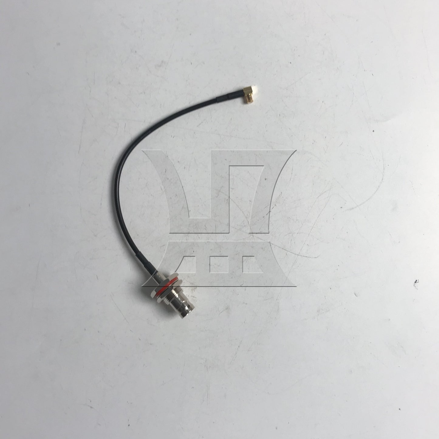 BQLZR 6" BNC Female to MCX Plug Male Right Angle Adapter RG174 Cable