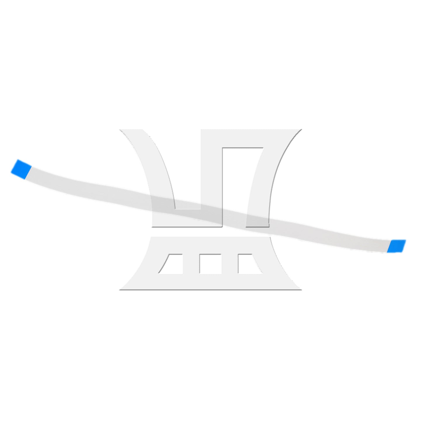 BQLZR FPC FFC Flip Flat Ribbon Cable Reverse Direction 200mm 20 Pins 0.5mm Pitch